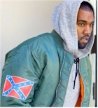 Kayne and the conferate battle flag