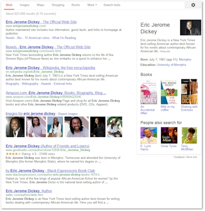 Eric Jerome Dickey search