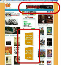 Promote Your Books with Large Book Cover Advertisement and Horizontal Ad Banners