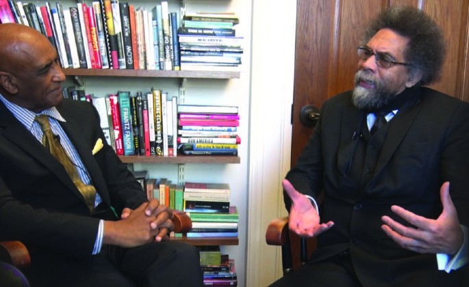 Teodros Kiros with Cornel West photo