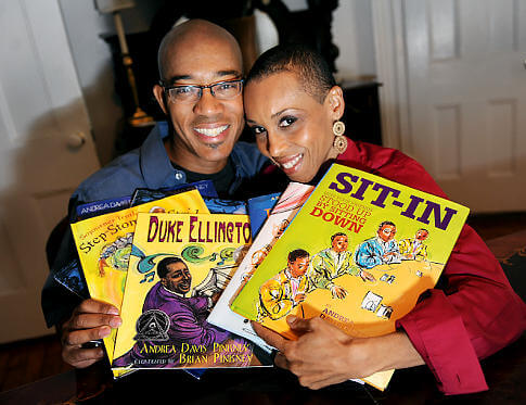 Andrea Davis Pinkney and Brian Pinkney photo