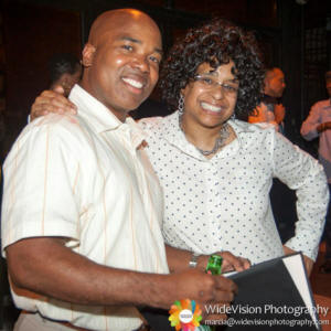 AALBC.com Founder Troy Johnson and Power List Bestselling Author Wahida Clark