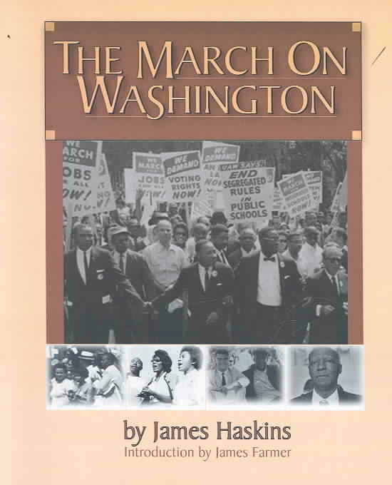 Book Cover Image of The March on Washington by James Haskins