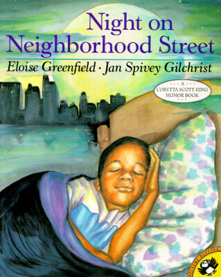 Book Cover Image of Night on Neighborhood Street (Picture Puffins) by Eloise Greenfield