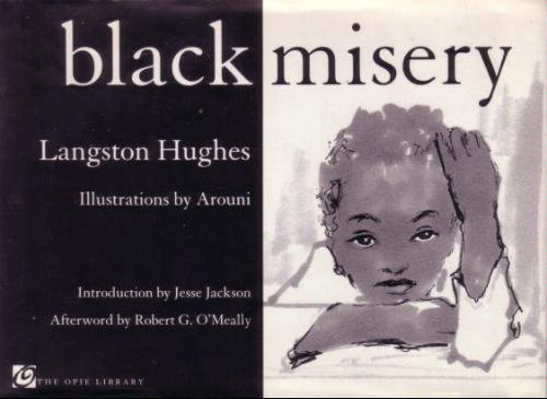 Book Cover Image of Black Misery by Langston Hughes