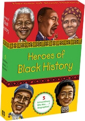 Book Cover Image of Heroes of Black History by Bonnie Bader
