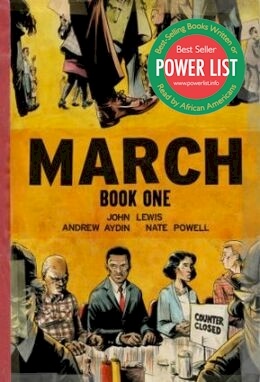 Book Cover Image of March Book One by John Lewis and Andrew Aydin