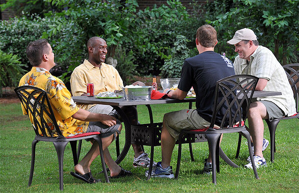 The officers from courageous
