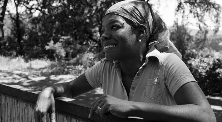 younger Maya Angelou