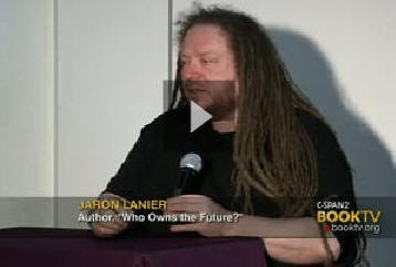 Jaron Lanier talked about his book, Who Owns the Future