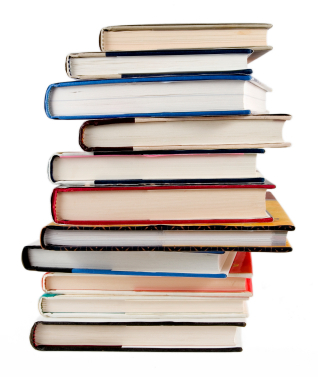 stack of books