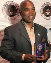 Troy Johnson, honored on June 10, 2017, with the Literary Activist Award