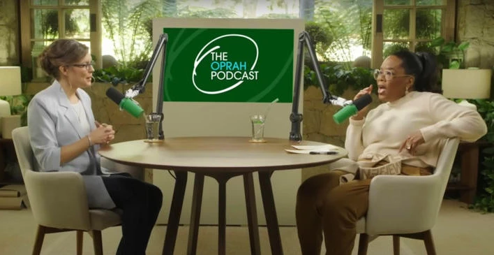 Ania M. Jastreboff and Oprah Winfrey
