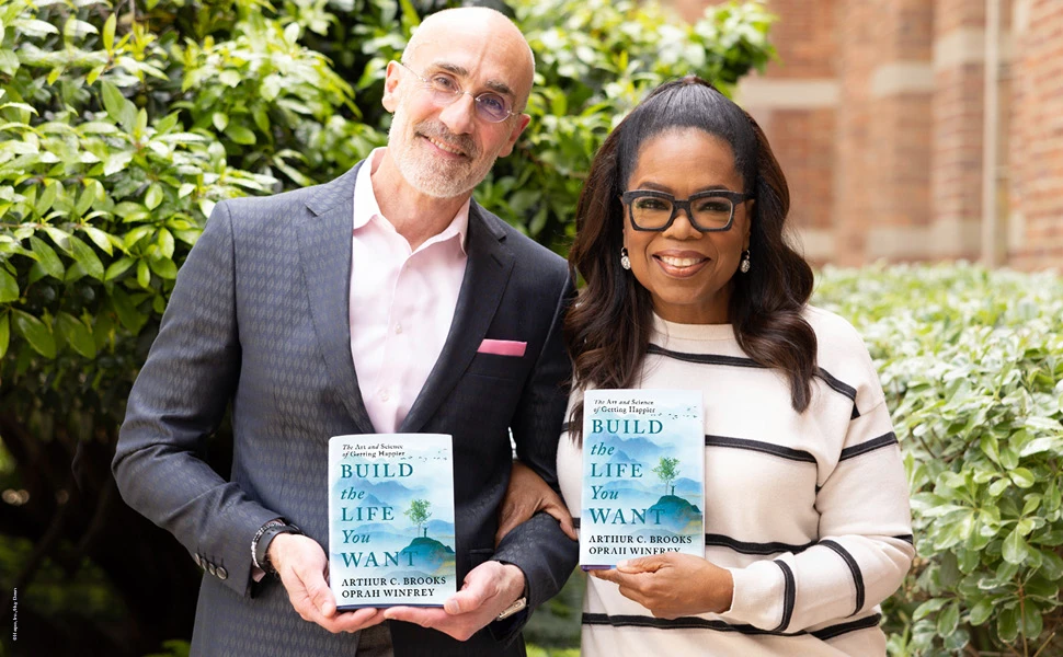Arthur C. Brooks and Oprah Winfrey