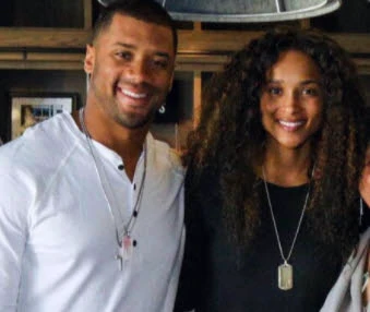 Ciara and Russell Wilson photo