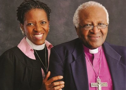 Desmond Tutu and Mpho Tutu photo