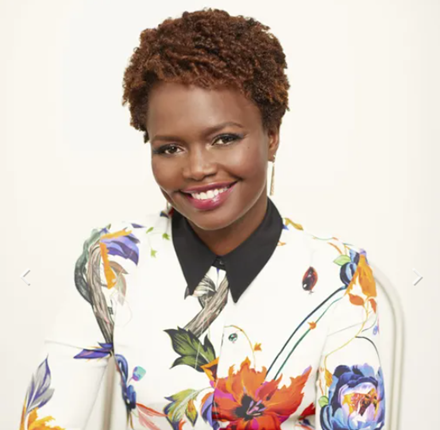 Click to learn more about Karine Jean-Pierre on AALBC Karine Jean-Pierre Author Photo