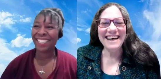 Sherri L. Smith and Elizabeth Wein Author Photo