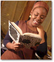 Photo Young Kalisha Buckhanon Reading