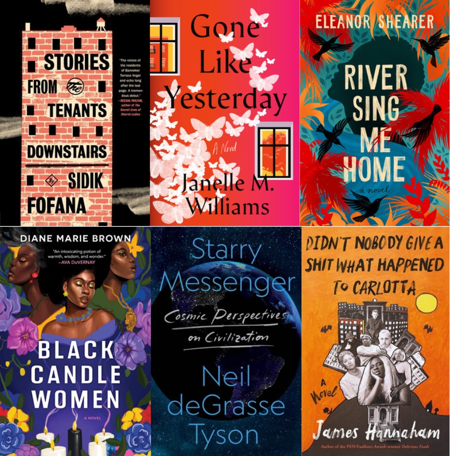 image of the book covers for the Jan to June 2023 reading list