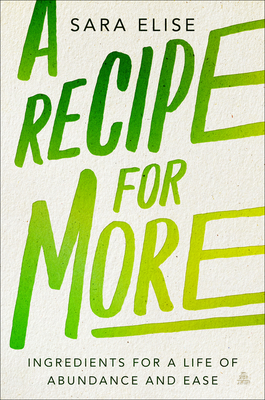 Book Cover A Recipe for More by Sara Elise