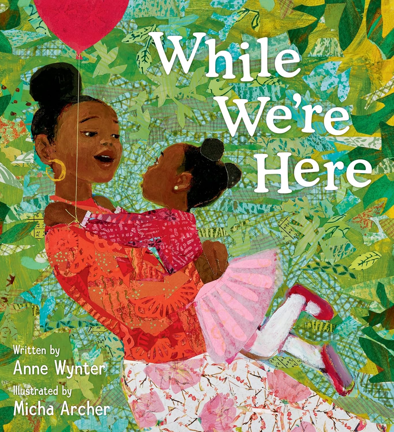 Book Cover While We’re Here by Anne Wynter