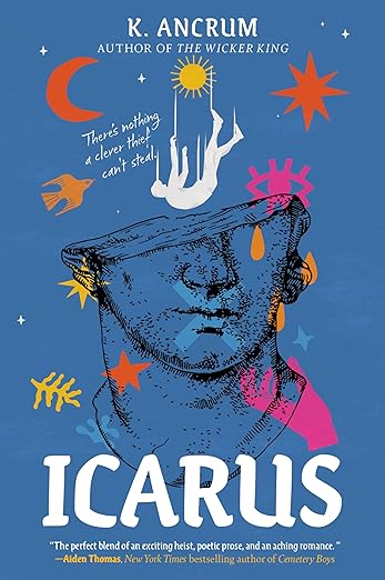 Book Cover Icarus by K. Ancrum