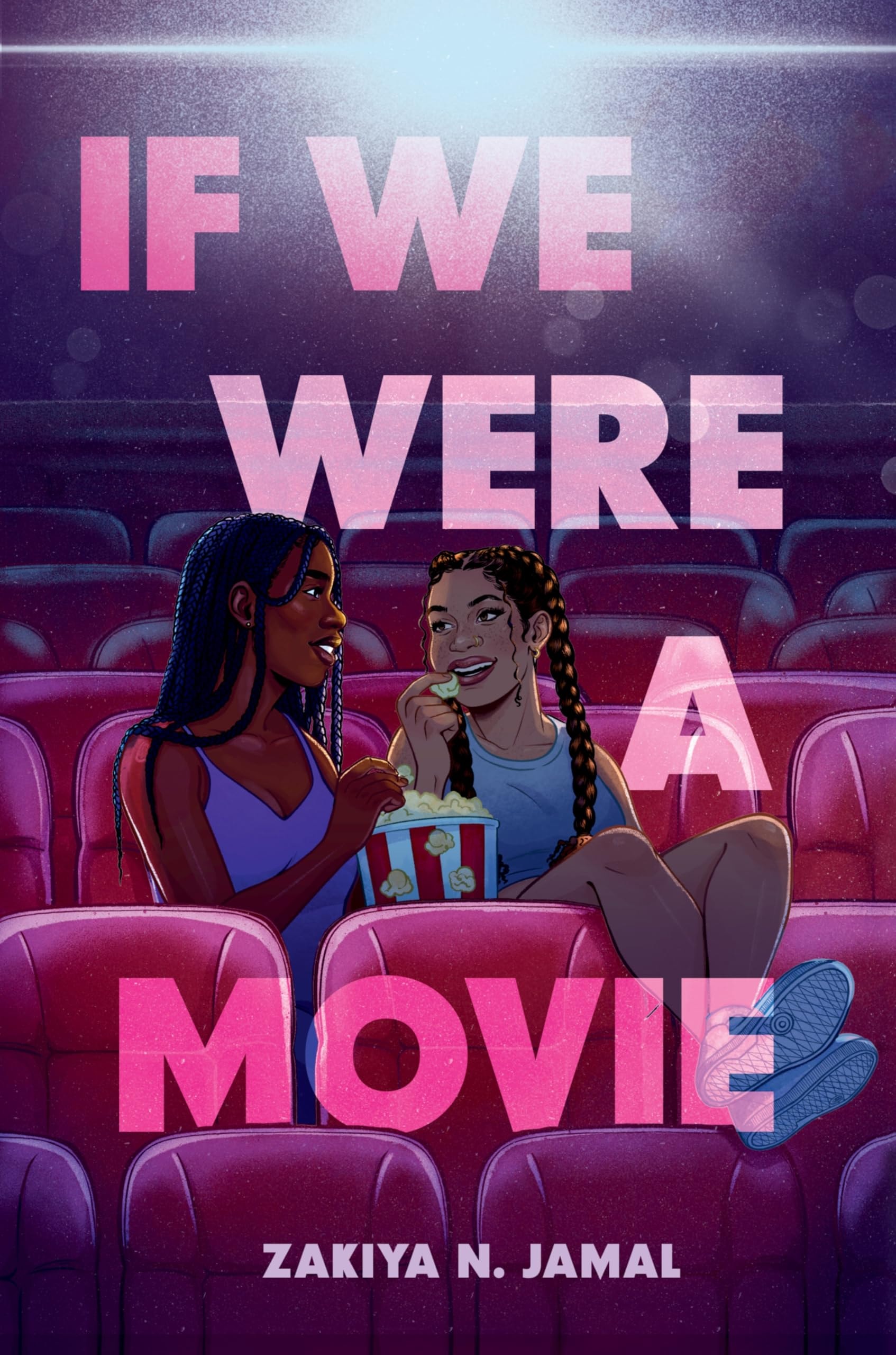 book cover If We Were a Movie by Zakiya N. Jamal