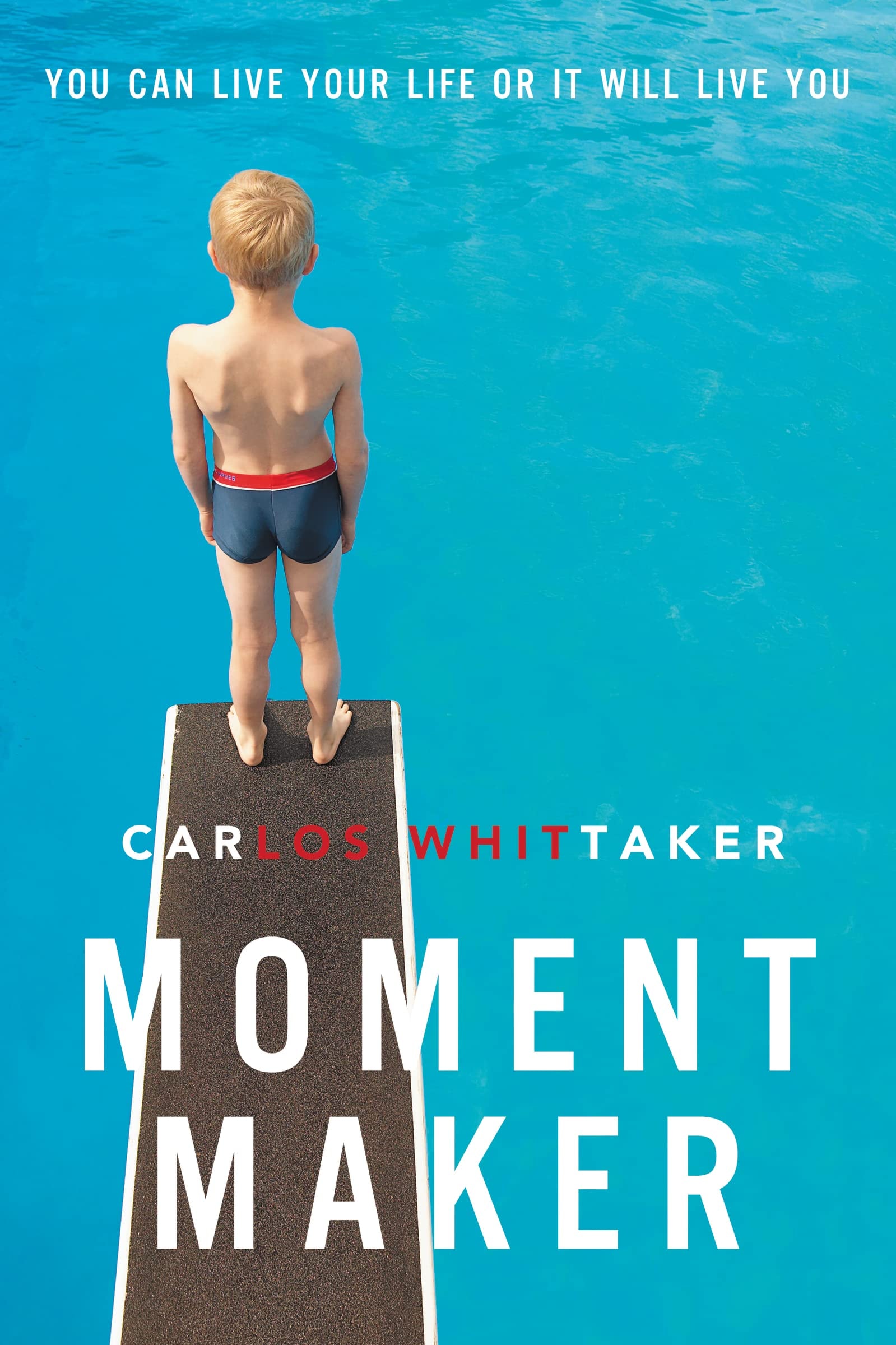 Book Cover Moment Maker Softcover by Carlos Whittaker