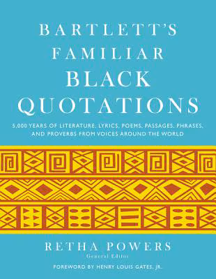 Cover of Bartlett’s Familiar Black Quotations