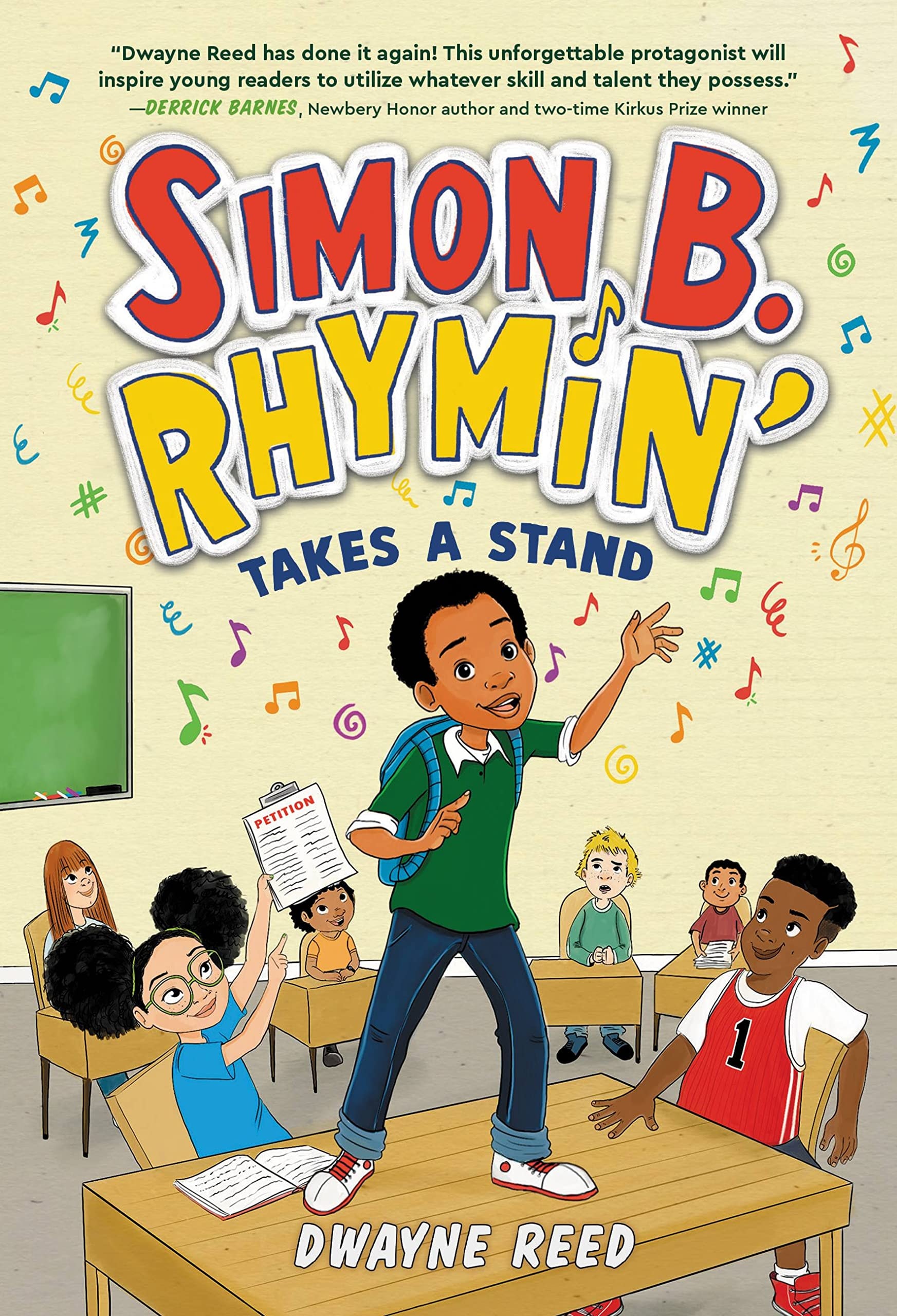 Book cover image of Simon B. Rhymin Takes a Stand by Dwayne Reed