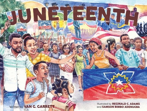Book cover image of Juneteenth by Van G. Garrett