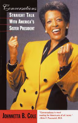 Cover: Conversations: Straight Talk with America’s Sister President