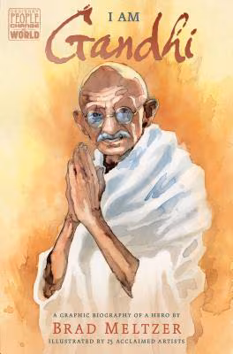Cover art for I Am Gandhi: A Graphic Biography of a Hero