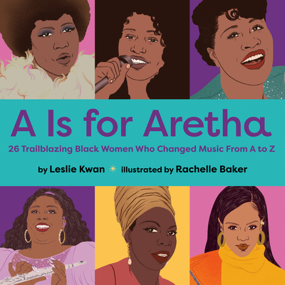 Book Cover A is for Aretha by Leslie Kwan