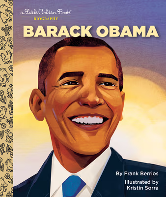 Cover: Barack Obama: A Little Golden Book Biography