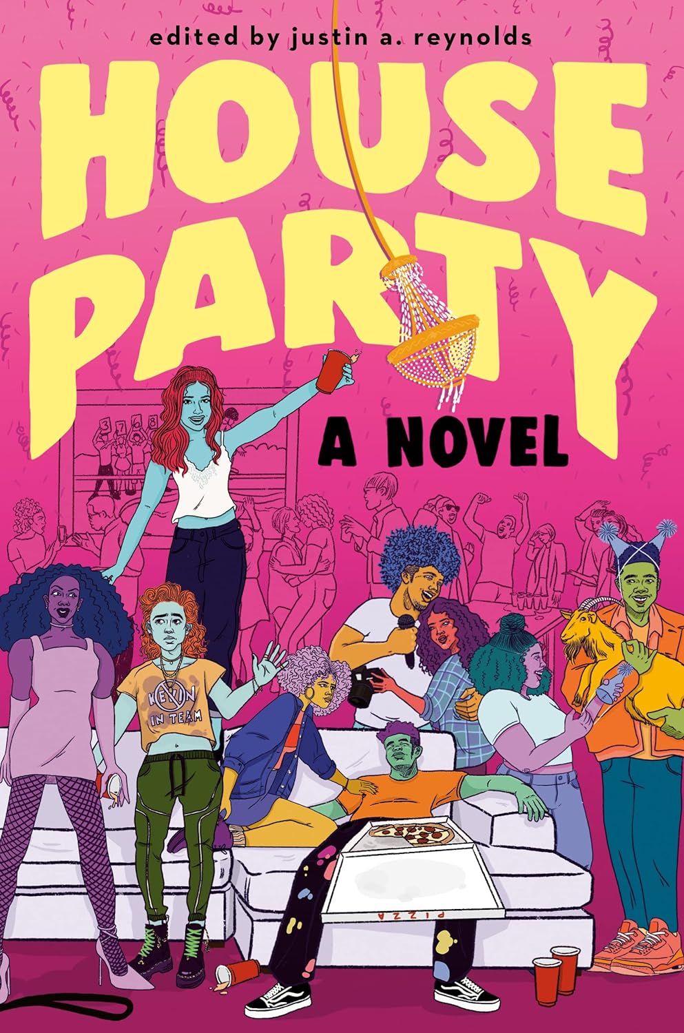 Book Cover Image of House Party by justin a. reynolds