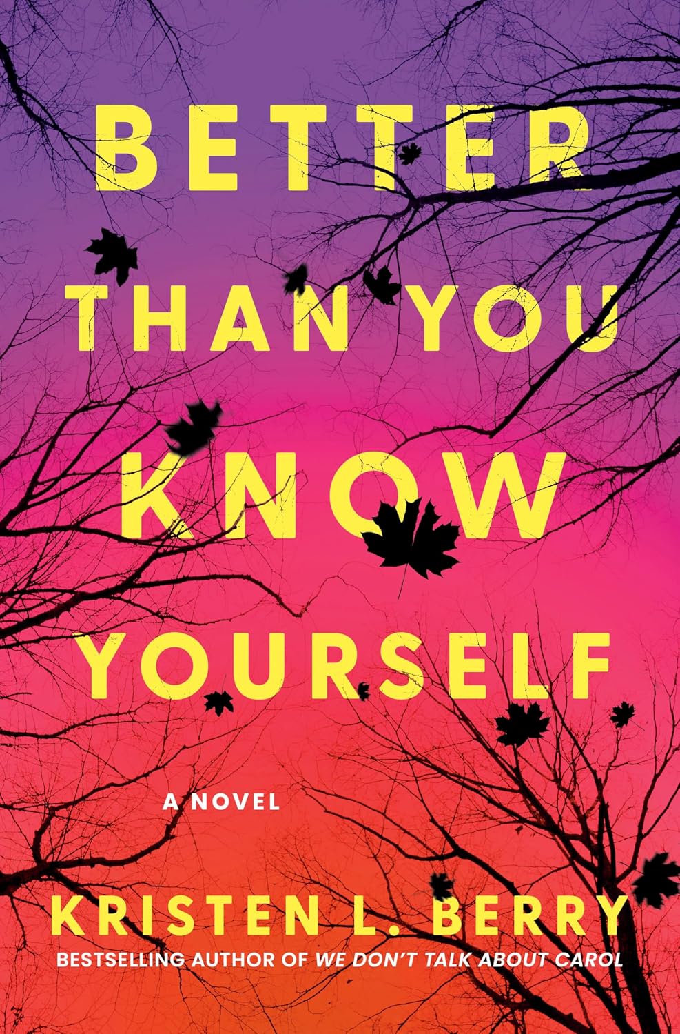 Better Than You Know Yourself: A Novel