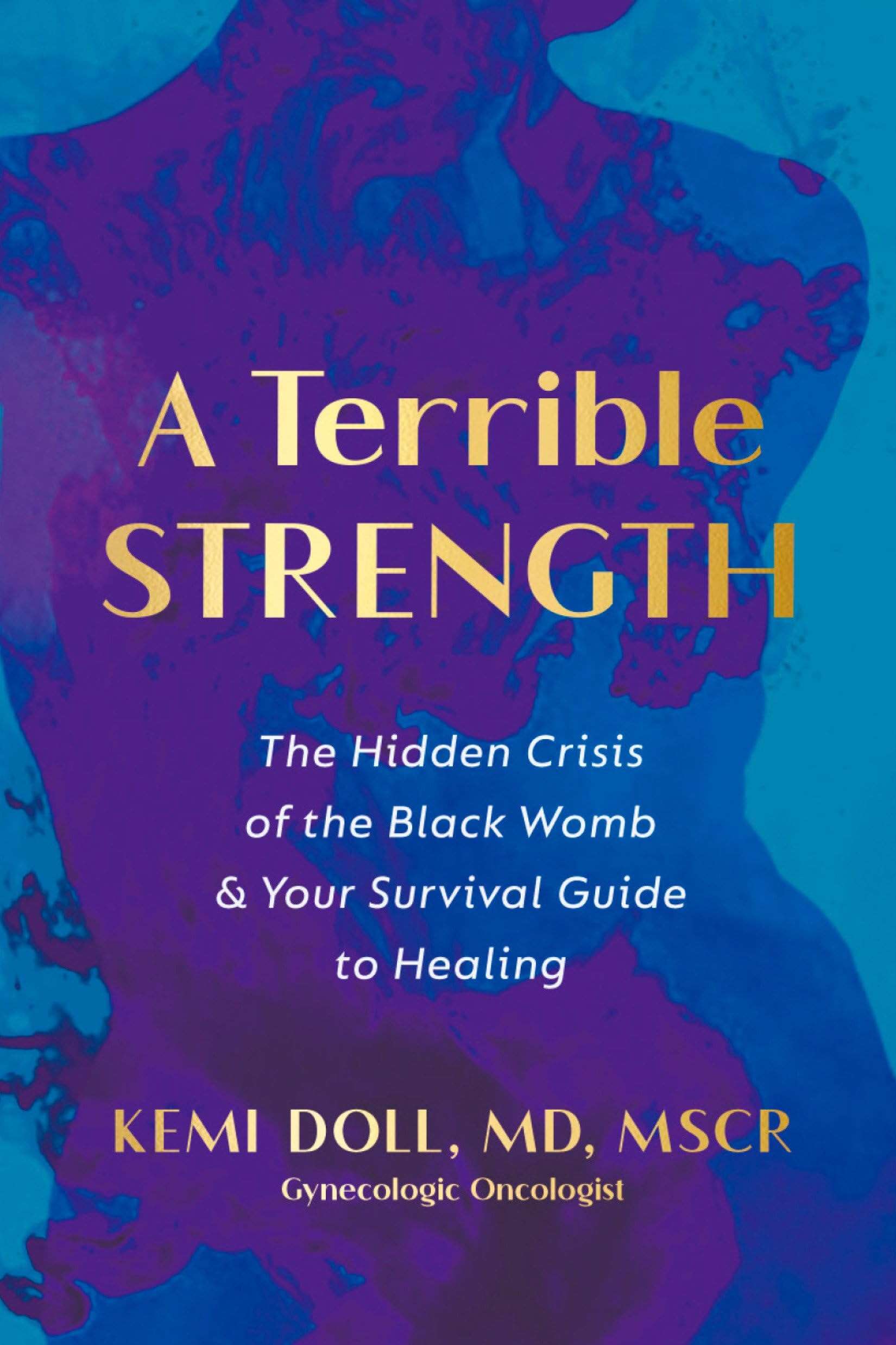 Cover: A Terrible Strength: The Hidden Crisis of the Black Womb and Your Survival Guide to Healing