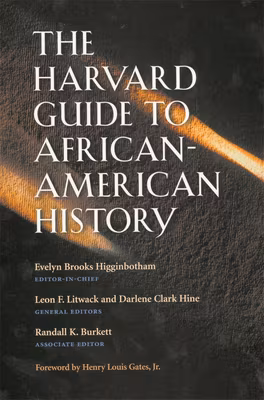 Cover: The Harvard Guide to African-American History [With CD-ROM]