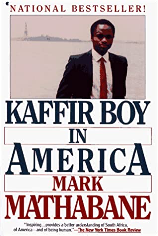 Book Cover Kaffir Boy in America by Mark Mathabane