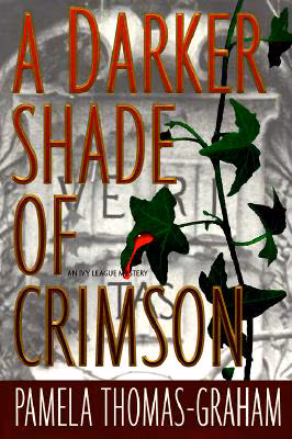 Cover: A Darker Shade of Crimson (Ivy League Mysteries)