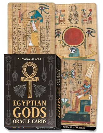 Cover of Egyptian Gods Oracle Cards