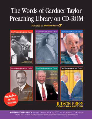 Cover: The Words Of Gardner Taylor Preaching Library