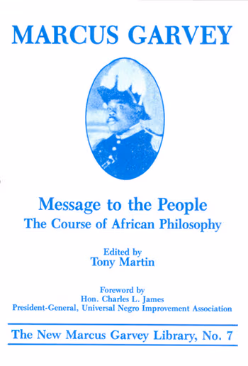 Cover art for Message to the People: The Course of African Philosophy 