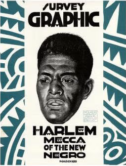 Cover: Survey Graphic: Harlem, Mecca of the New Negro