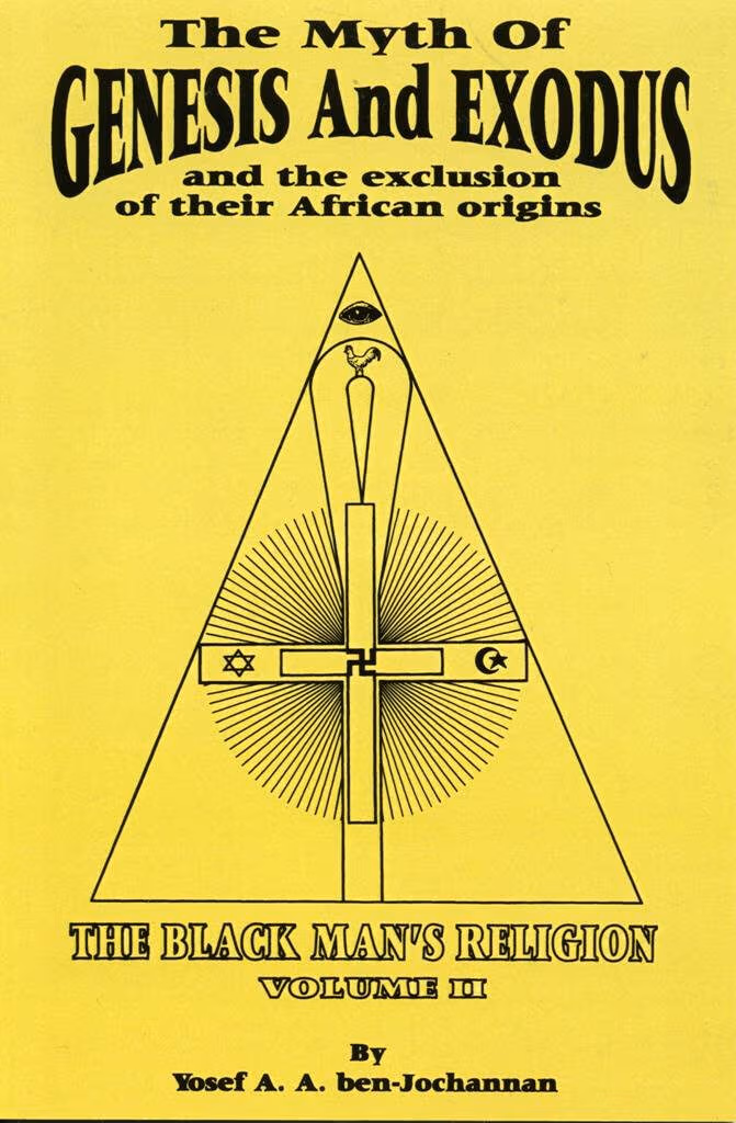 The Myth Of Genesis And Exodus And The Exclusion Of Their African Origins