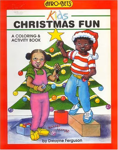 Cover: Christmas Fun: A Coloring & Activity Book (Afro-Bets Kids Series)