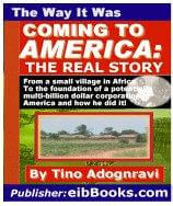 Book Cover The Way It Was Coming to America the Real Story. by Tino Adognravi