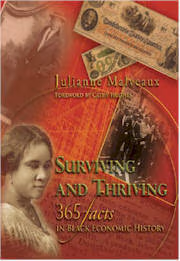 Cover: Surviving and Thriving: 365 Facts in Black Economic History